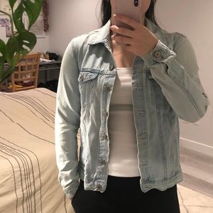 Distressed Jean Jacket